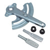#17.5; G.I. Damper Quadrant Set with End Bearings